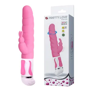 Hot Selling Vibrator for Women Rotating Vibrating Clitoris Vagina Rabbit Dildo Vibrator Sex Toys for Woman