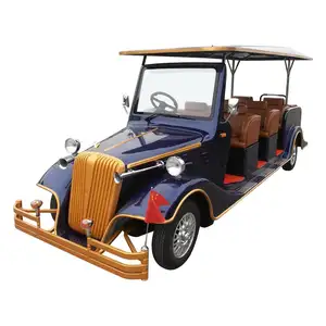 Fiberglass golfkar lichamen 8 seaters elektrische klassieke winkelwagen
