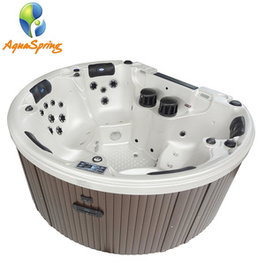 Bain à remous rond populaire avec double filtre, mini bain à remous rond, spa à domicile - Product Image 1