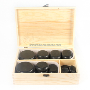 Hot <span class=keywords><strong>Stone</strong></span> <span class=keywords><strong>Massage</strong></span> set 36 Stück Massager <span class=keywords><strong>Stone</strong></span> Kit für Körper mit Holzkiste - Product Image 4