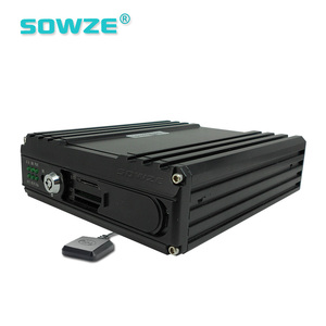 4CH 720 P AHD <span class=keywords><strong>Mobile</strong></span> <span class=keywords><strong>DVR</strong></span> 4 Kênh GPS Theo Dõi Vị Trí Giám Sát MDVR với Nhúng Dual Thẻ SD - Product Image 1