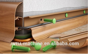 WPC PVC Đồ Nội Thất Hội Đồng Quản Trị Máy Đùn Pvc Ốp Chân Tường Đùn Dây Chuyền Sản Xuất Nhựa - Product Image 6