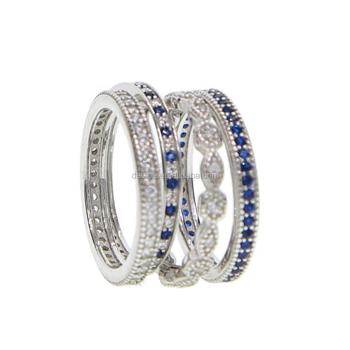 Anillos Apilables Plata - Stackable Rings in 925 Sterling Silver