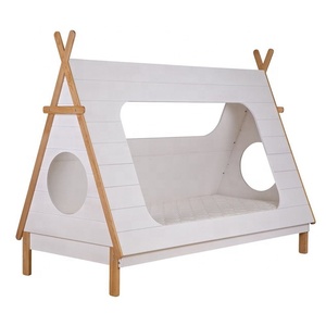 <span class=keywords><strong>Lit</strong></span> <span class=keywords><strong>cabane</strong></span> tipi pour enfants <span class=keywords><strong>en</strong></span> bois - Product Image 2