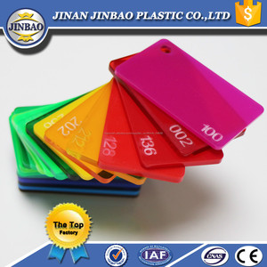3mm 2mm colores Hoja acrílica al por mayor contra los rayos UV no está roto - Product Image 1