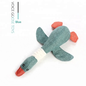Perro masticar juguetes mascota ganso salvaje peluche Squeaky perro de juguete para perros pequeños y medianos - Product Image 6