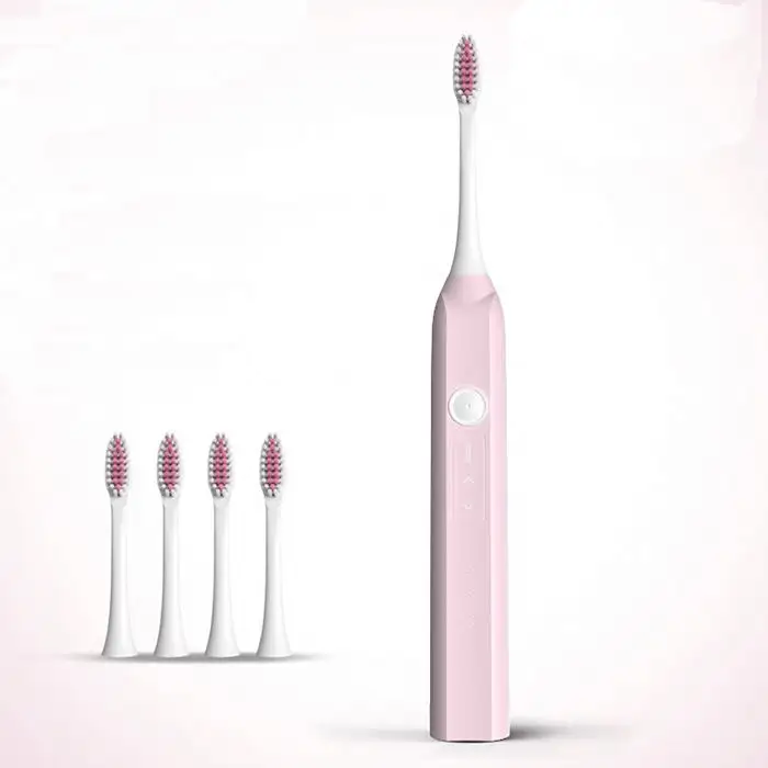 KY best selling products Black rechargeable sonic dental care silent electric folding toothbrush electronic toothbrush