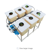Système d'irrigation goutte à goutte en baril hollandais, plantation sur balcon, équipement sans terre, tomate, fraise, culture en PVC, système d'irrigation 45