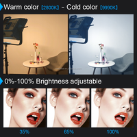 Éclairage LED de studio vidéo Yidoblo Ai-3000C 300w RGB, directement de l'usine