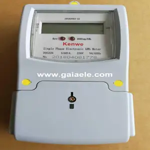 DDS226 Serisi Tek Fazlı Elektronik kWh Metre Kenwell Yemen metre