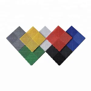 Sol en plastique transparent de <span class=keywords><strong>Garage</strong></span>, antidérapant, évacuation de l'eau, carreaux de sol en caoutchouc - Product Image 1