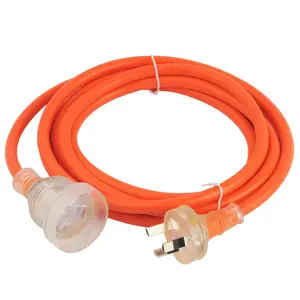 Estándar SAA Australia 3pin cable de alimentación para el ventilador eléctrico