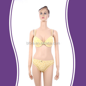ultimo arrivo carino rapida asciugatura di nylon <span class=keywords><strong>giallo</strong></span> yong ragazza alla moda <span class=keywords><strong>reggiseno</strong></span> e panty set - Product Image 1