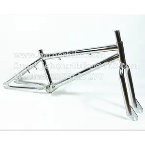 20 polegadas cromo bicicleta bmx quadro