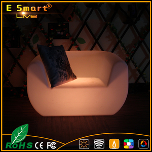 Muebles de sala de estar sofás, sistema de iluminación de Discoteca LED De Plástico Sofá - Product Image 4