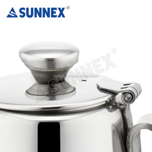 Sunnex กาน้ำชาสแตนเลสคุณภาพสูงสำหรับโรงแรมและร้านอาหารกาน้ำชาของโรงแรม - Product Image 3