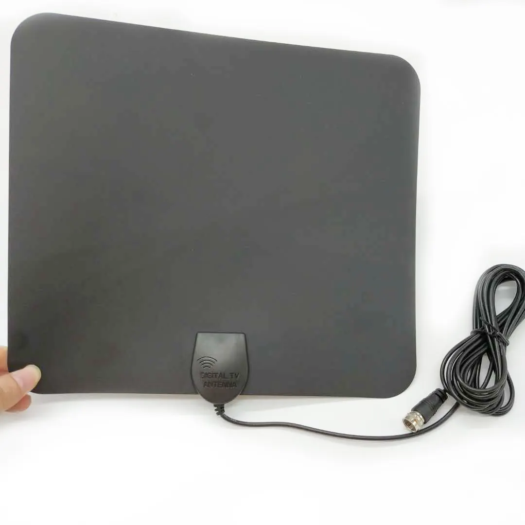 Factory direct price best indoor tv antennas 65 mile range tv antenna 50 miles range indoor hdtv antenna