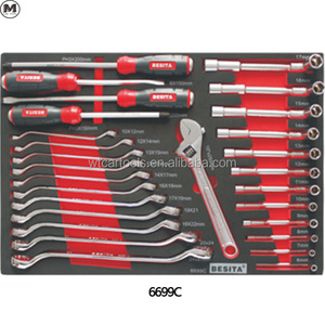 400pcs Garage <strong>Tool</strong> Set with 8 Drawers <strong>Tool</strong> <strong>Trolley</strong> for Auto Flexibly Fixing - Product Image 5