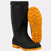 Toàn Cầu Hot Nổ PVC GumBoots Chống Trượt Pvc Mưa Khởi Động