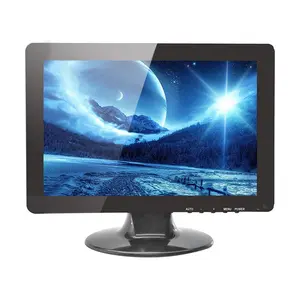 Mini moniteur tv LED 12.1 pouces, écran couleur noir/blanc, pour téléviseur