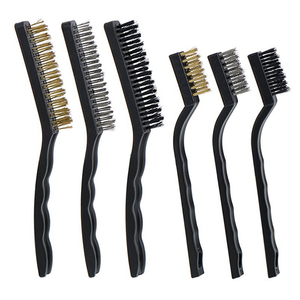 <span class=keywords><strong>Brosse</strong></span> à coulis en acier inoxydable à long manche avec fil d'acier en laiton <span class=keywords><strong>Brosse</strong></span> de golf en cuivre antistatique pour le nettoyage - Product Image 4