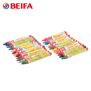 BeifaブランドCY0005プロフェッショナル24色子供用無毒クレヨン - Product Image 2