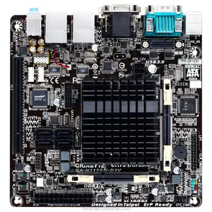Gigabyte GA-N3150N-D3V Gömülü Intel Cpu Quad Core Celeron N3150 1.6 Ghz Mini-ITX kurulu