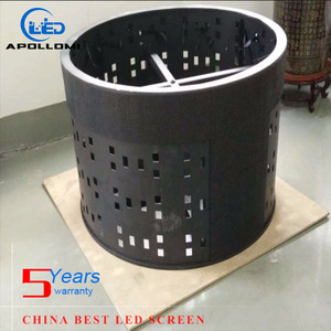 Đầy Đủ Màu Sắc Trong Nhà Mềm Cong Hình Trụ Từ <span class=keywords><strong>Led</strong></span> Hiển Thị P4 Vòng <span class=keywords><strong>Arc</strong></span> <span class=keywords><strong>Led</strong></span> Quảng Cáo Màn Hình Video - Product Image 3