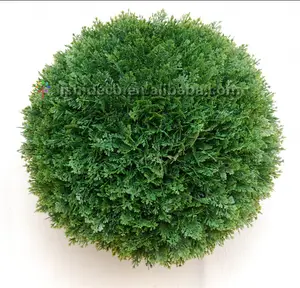 देवदार घास गेंद कृत्रिम topiary गेंद