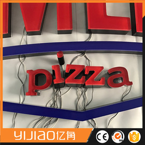 luz frontal led letrero logo en metacrilado para nombre de tienda y marca en cadena en <span class=keywords><strong>centro</strong></span> <span class=keywords><strong>comercial</strong></span> - Product Image 3
