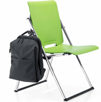 Chaise de bureau en plastique pour l'école chaise pliante nouveau design ensemble de chaises de table pliantes multifonctionnelles