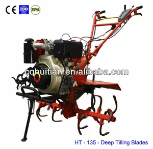 new design hot sale HT-135 New Design Farm Cultivadores mini rotavator tiller