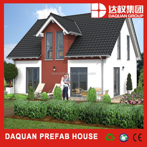 <span class=keywords><strong>Casa</strong></span> <span class=keywords><strong>di</strong></span> <span class=keywords><strong>famiglia</strong></span> prefabbricata accogliente con il timpano tradizionale & il tetto della valle - Product Image 2