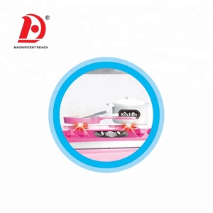 HUADA Calidad Precios bajos Happy Girl Moderno Mini Plástico Eléctrico Musical Gabinete <span class=keywords><strong>de</strong></span> <span class=keywords><strong>cocina</strong></span> Juego <span class=keywords><strong>de</strong></span> juguete con luz Bebé Juguete educativo - Product Image 3