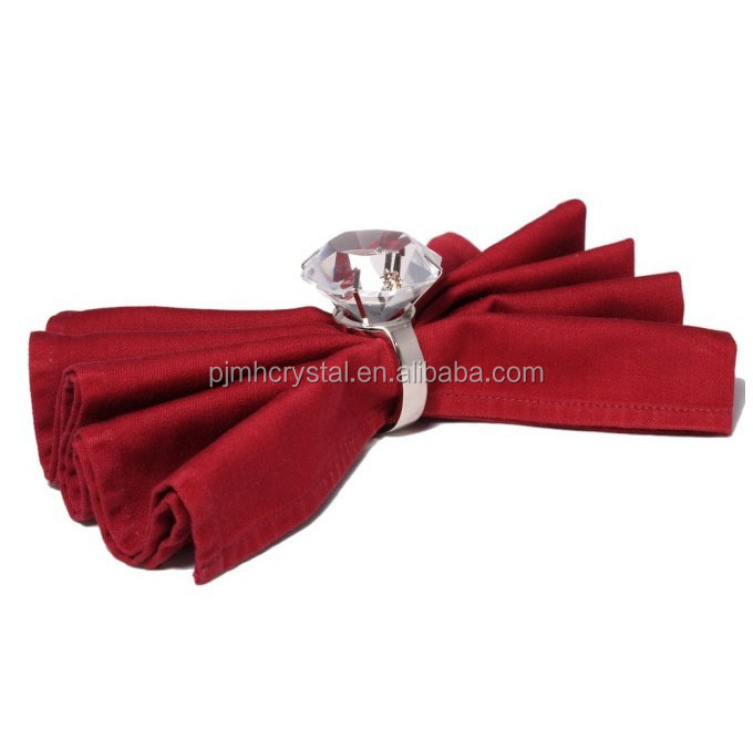 MH-CJ008 Горячая Распродажа, кольцо для салфеток с кристаллами и бриллиантами для свадебных заметок