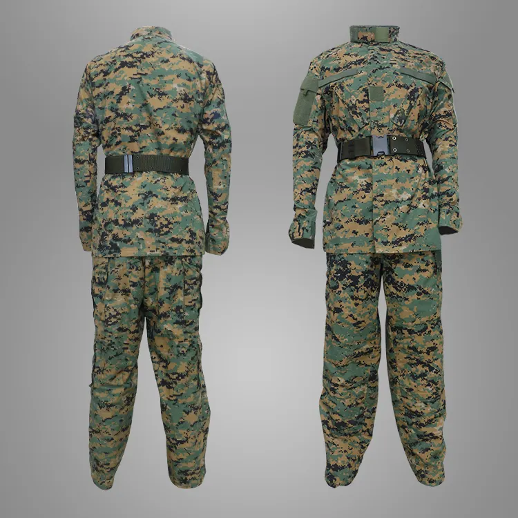 핫 세일 삼림 지대 디지털 위장 전투 군사 유니폼