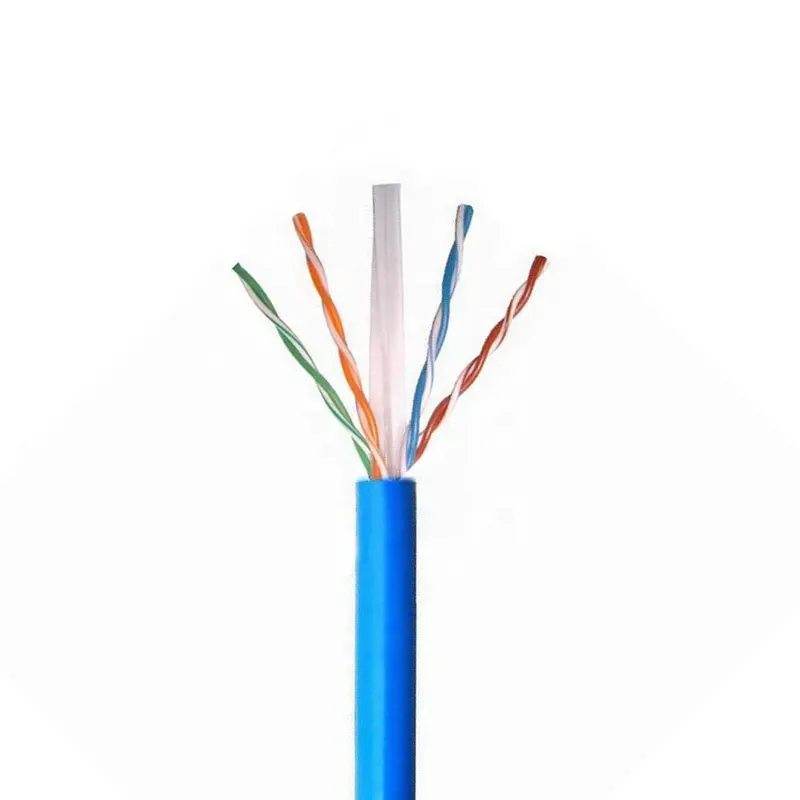 305m 4 pares 23awg UTP Cat6 Cable Lan con certificado ISO