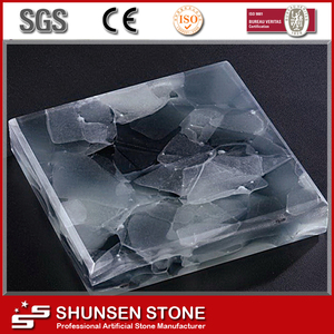 Table's best quality glass design vein's sheet glass - Product Image 3