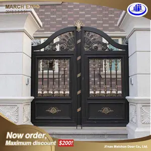 Hight Quality Driveway Double Wrought Iron Main Gate