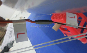 Publicidade Popular Prata Voador Inflável Balão de Hélio Dirigível RC Modelo