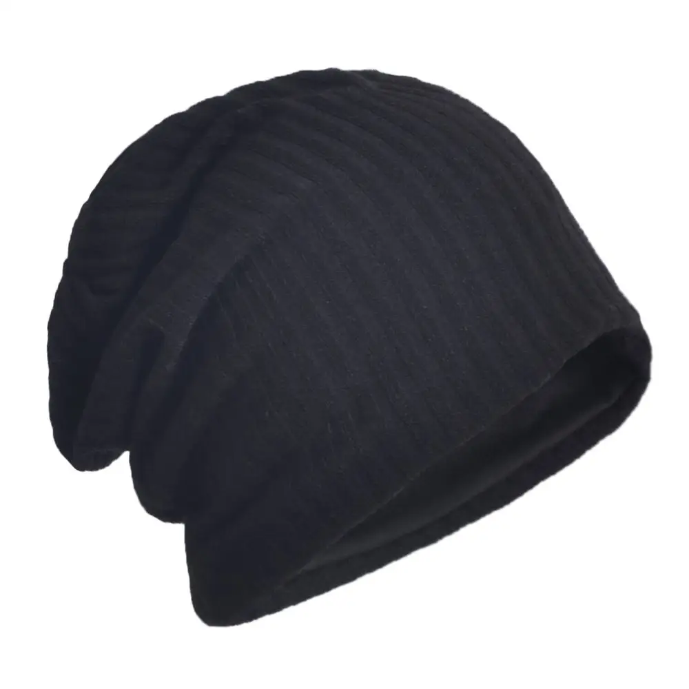 Men's Winter Baggy Slouchy Oversized Long Stocking Beanie Knit Hat Skull Ski Cap Sports Caps Custom Logo Customized OEM Unisex