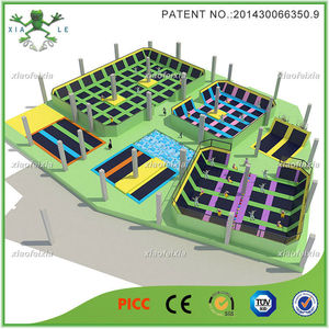 2015 nuevo estilo colorido <span class=keywords><strong>Urban</strong></span> de tamaño olímpico de trampolín - Product Image 5
