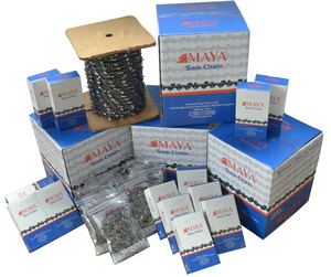 Chaîne de tronçonneuse en carbure 3/8 pouces / Chaîne de scie en carbure <span class=keywords><strong>MAYA</strong></span> 3/8 pouces pour tronçonneuse MS660 - Product Image 3