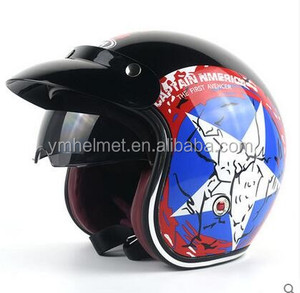 Dot approved <strong>italian</strong> <strong>motorcycle</strong> <strong>helmet</strong> open face cascos para motocicletas china factory making retro <strong>motorcycle</strong> <strong>helmet</strong> open face harley <strong>helmet</strong> - Product Image 6