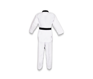 Uniformes de Taekwondo con Logotipo Personalizado en la Parte Delantera para Adultos Unisex Duraderos de Poliéster/Algodón Ligeros - Product Image 4