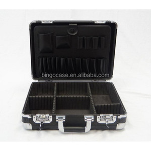 Maletín de Herramientas para <span class=keywords><strong>Electricista</strong></span> de ABS de Alto Impacto, Color Negro, Personalizable con Soporte OEM/ODM - Product Image 3