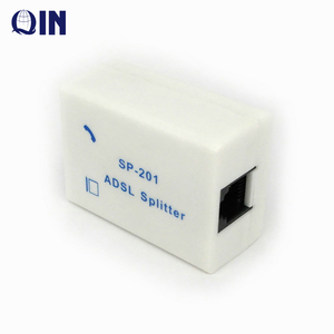 Divisor <span class=keywords><strong>ADSL</strong></span> Multifuncional SP-201 para Telecomunicaciones, Adaptador Divisor de Módem RJ11 1x2 o 1x3 - Product Image 6