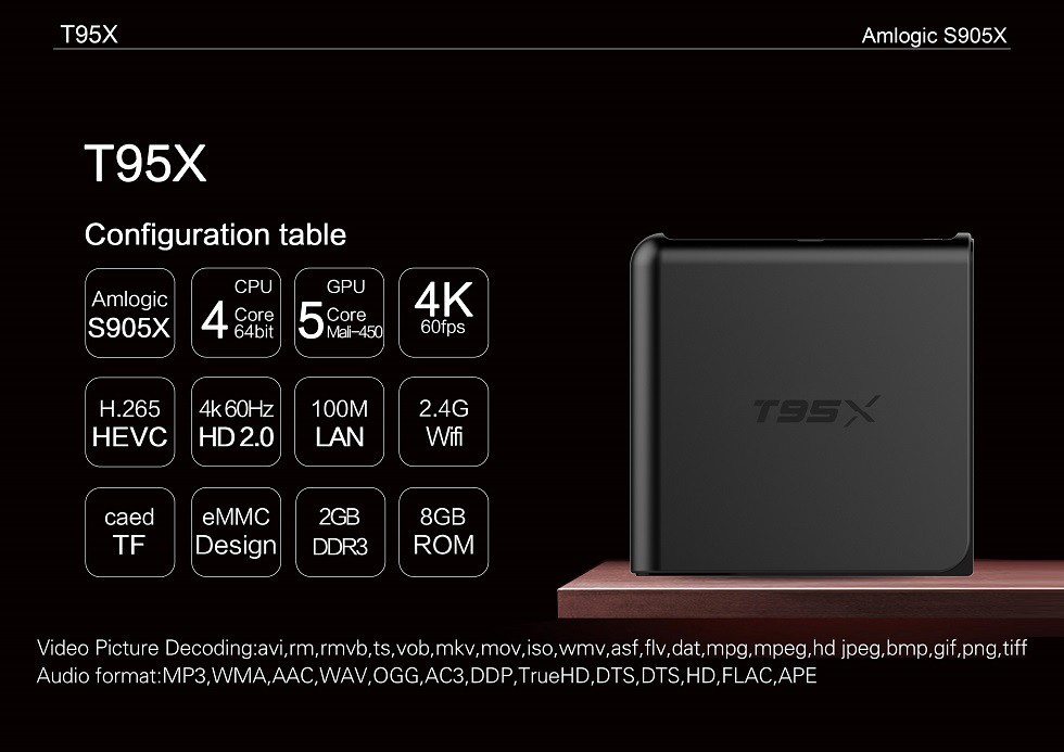 Usine en gros android smart media player kodi 16.1 ott iptv compte arabe