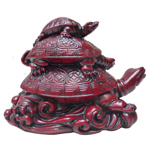 Diy — <span class=keywords><strong>tortue</strong></span> porte-bonheur de Collection, 3 tortues fengshui, Tze - Product Image 1