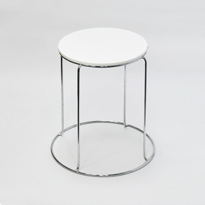 Taburete individual con Base de alambre de Metal, diseño cuadrado, gran oferta - Product Image 4